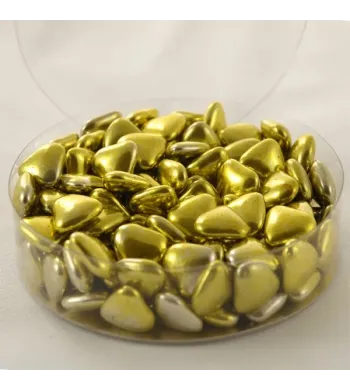 Dragées Mariage Dragées Mini Coeur Or 